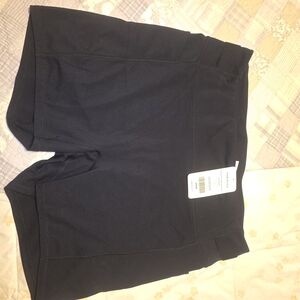 Fabletics High-waisted Motion 365 Pocketed 5-in Women's Black Bike Shorts